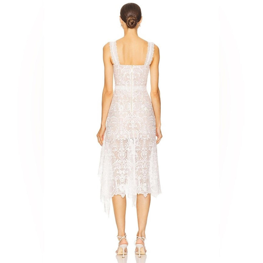 Bronx and Banco Tiffany Blanc Dress in White, Revolve, NWT, Size 4