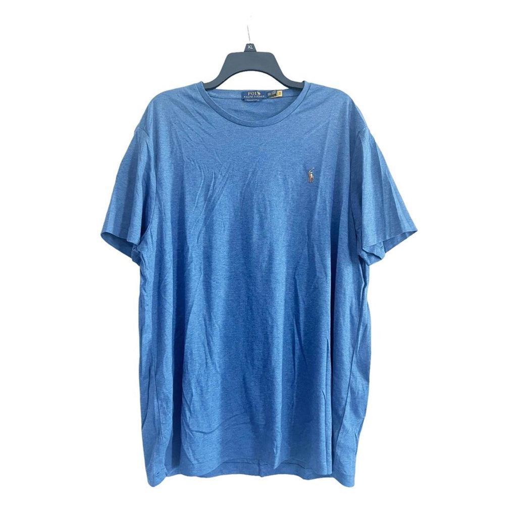 NEW Polo Ralph Lauren Short Sleeve Crewneck T-Shirt in Blue, Men’s Size XXL