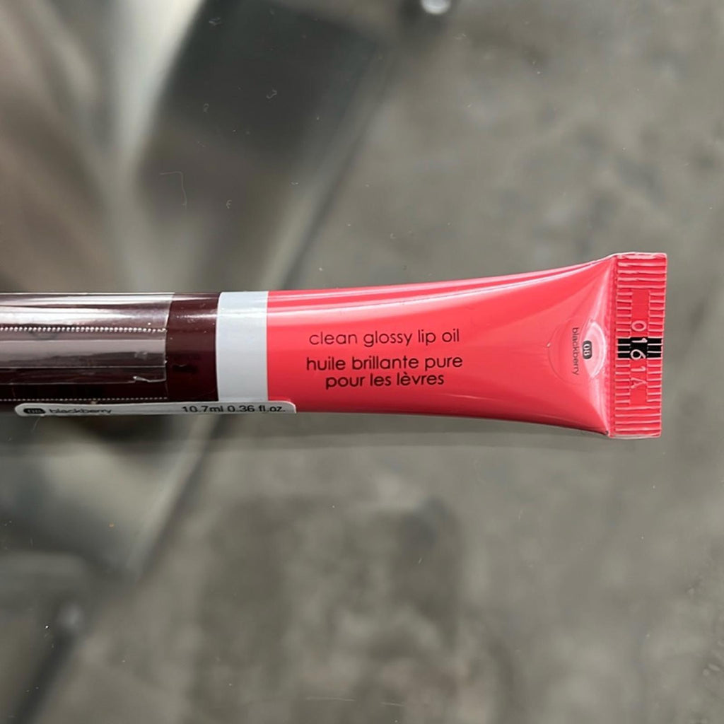 Sephora Clean Glossy Lip Oil , #08 Blackberry 10.7ml 0.36 fl.oz. NWT (Sold Out)