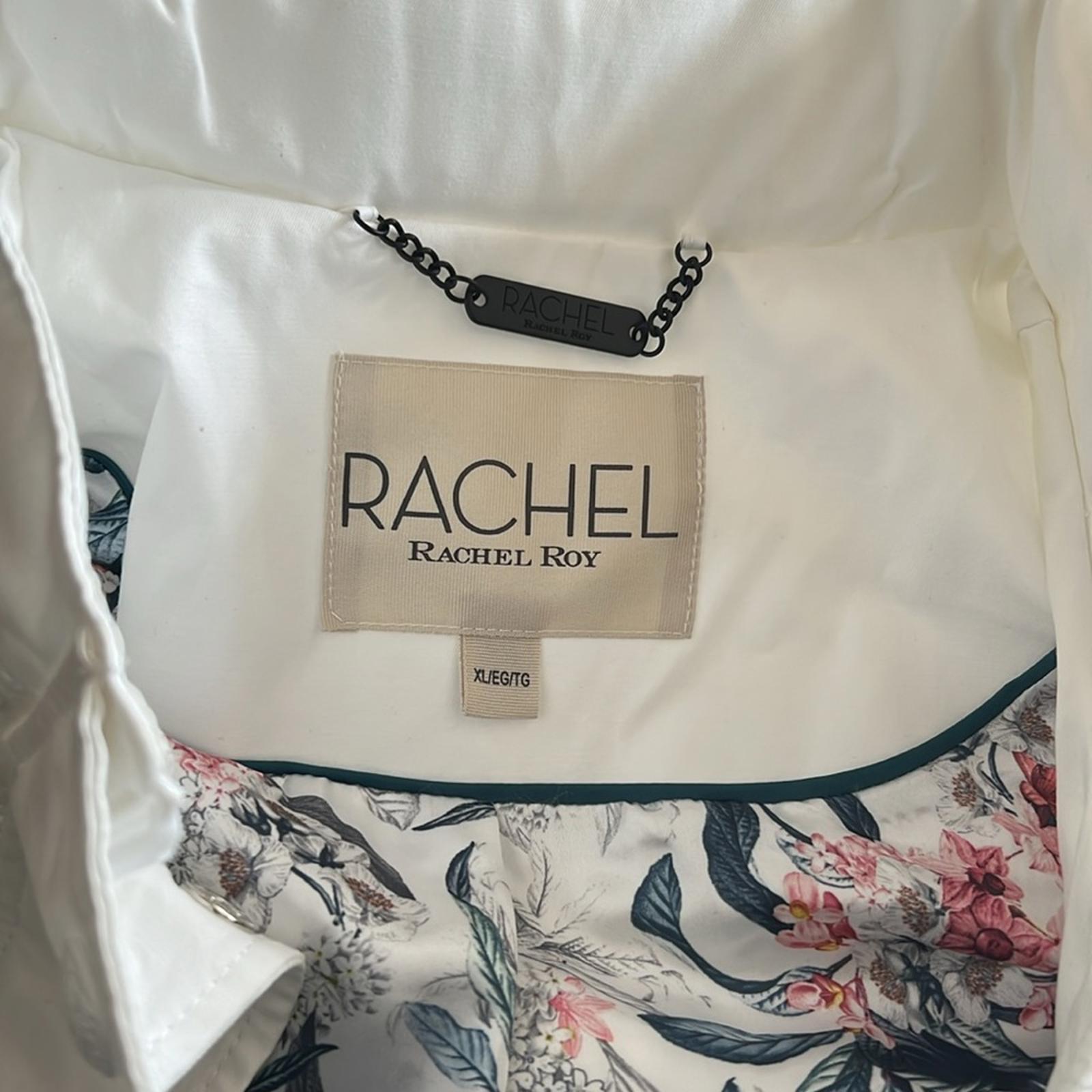 NWT RACHEL Rachel Roy Women's Safari Jacket, White Size XL New w/Tag