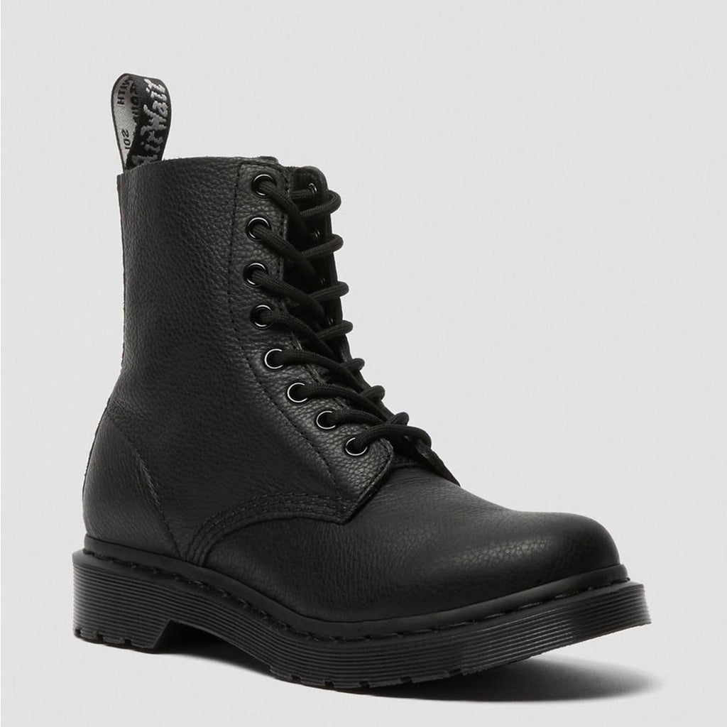 Dr Martens AirWair 1460 Pascal Mono Lace-Up in Black, Size 36 New in Box $170