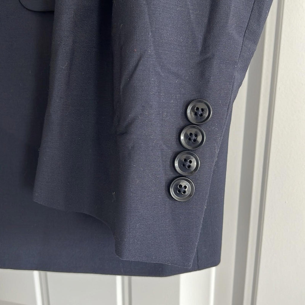 NEW Calvin Klein Two-Button Skinny Fit Wool Suit Jacket, Size 42R Retail $450