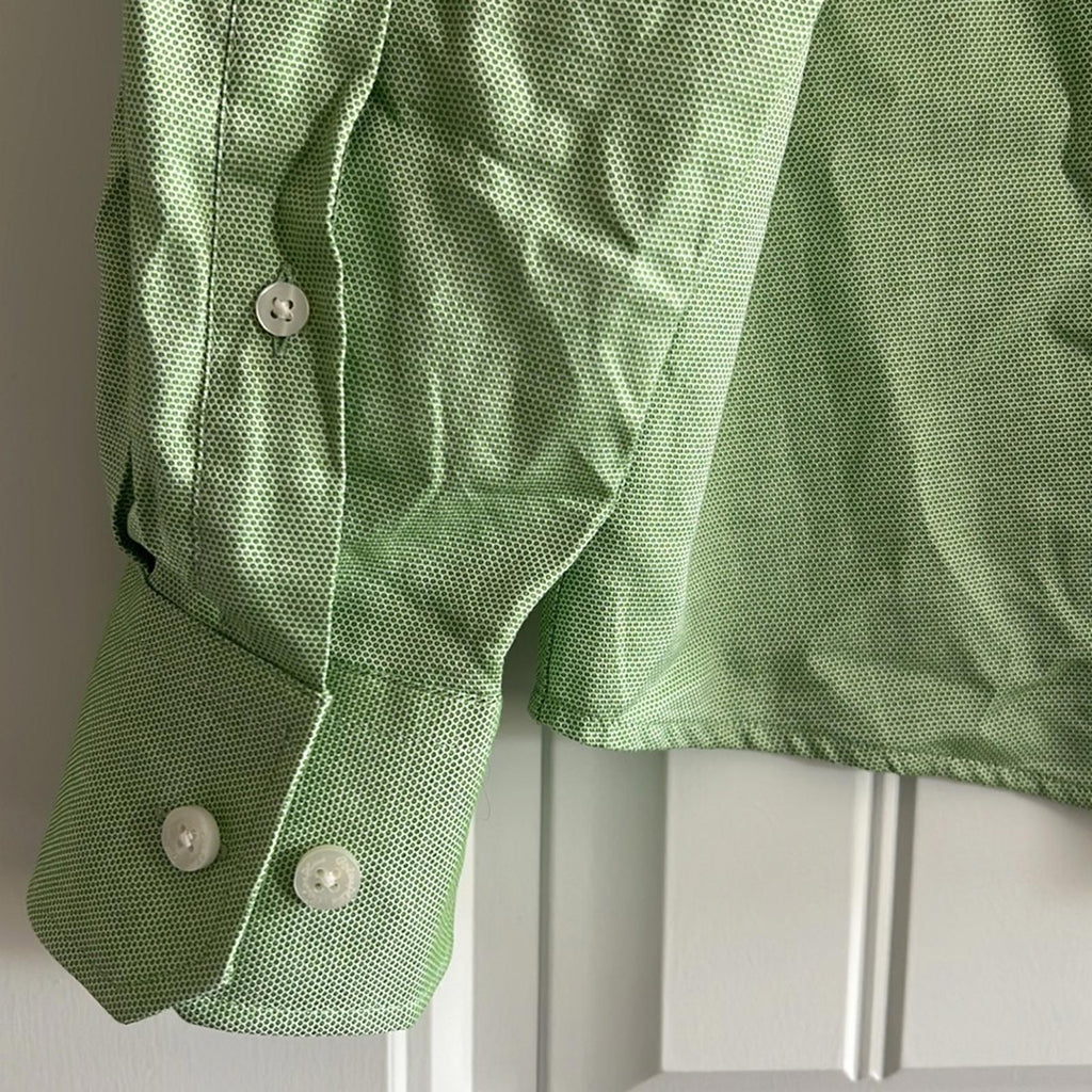 Color Plus Men’s Dress Shirt, Green Size XL EXCELLENT!