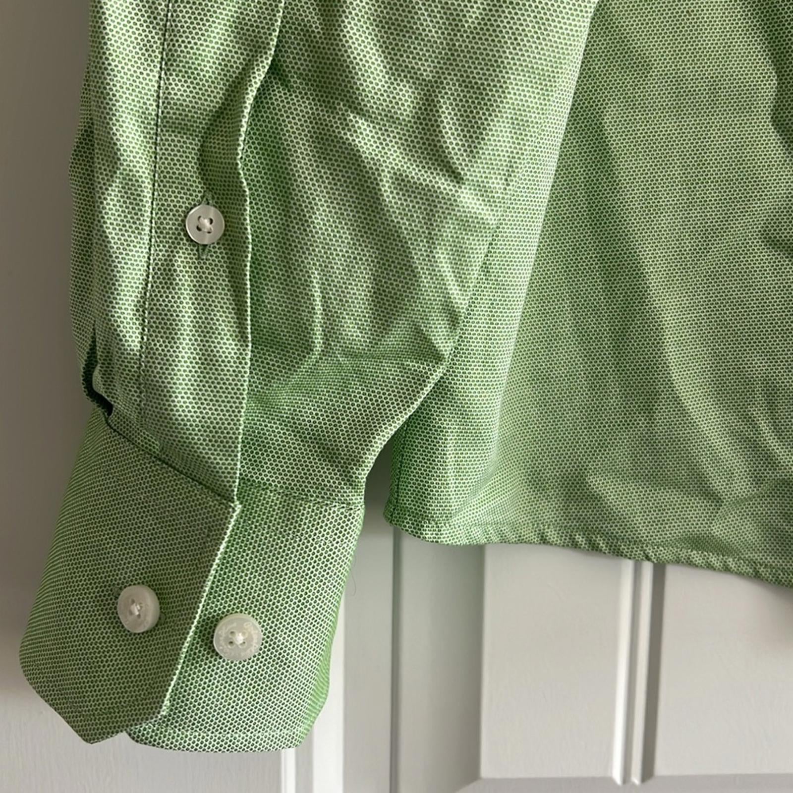 Color Plus Men’s Dress Shirt, Green Size XL EXCELLENT!