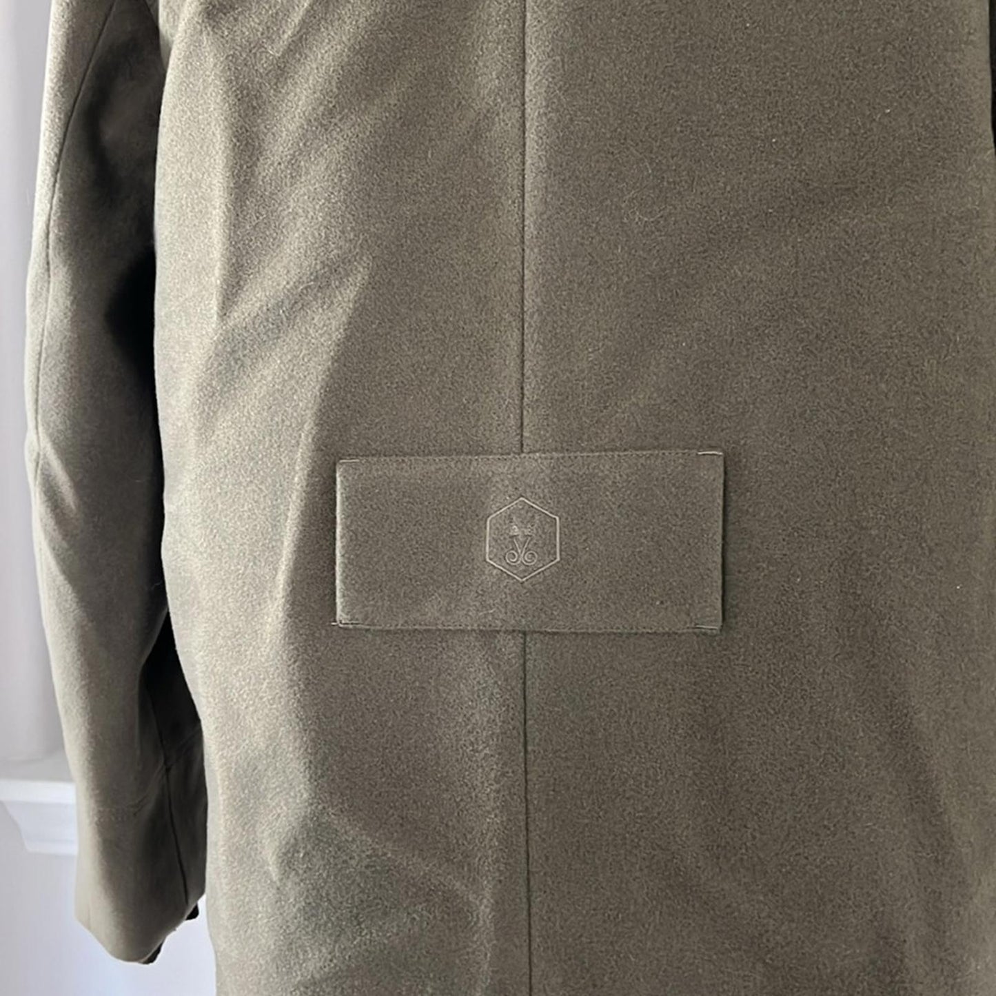 Norwegian Wool Cashmere Wool Hooded Down Parka, No Belt, Size M NWT $1,695