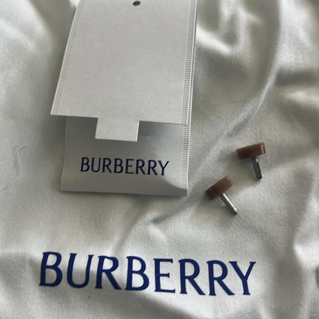 Burberry Minnie 65 Slip On High Heel Sandals, Size 37.5 NEW in Box $950