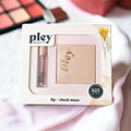 PLEY BEAUTY 2-Piece Glossy Lip Lacquer &Plush Powder Blush Set $40 Value Revolve