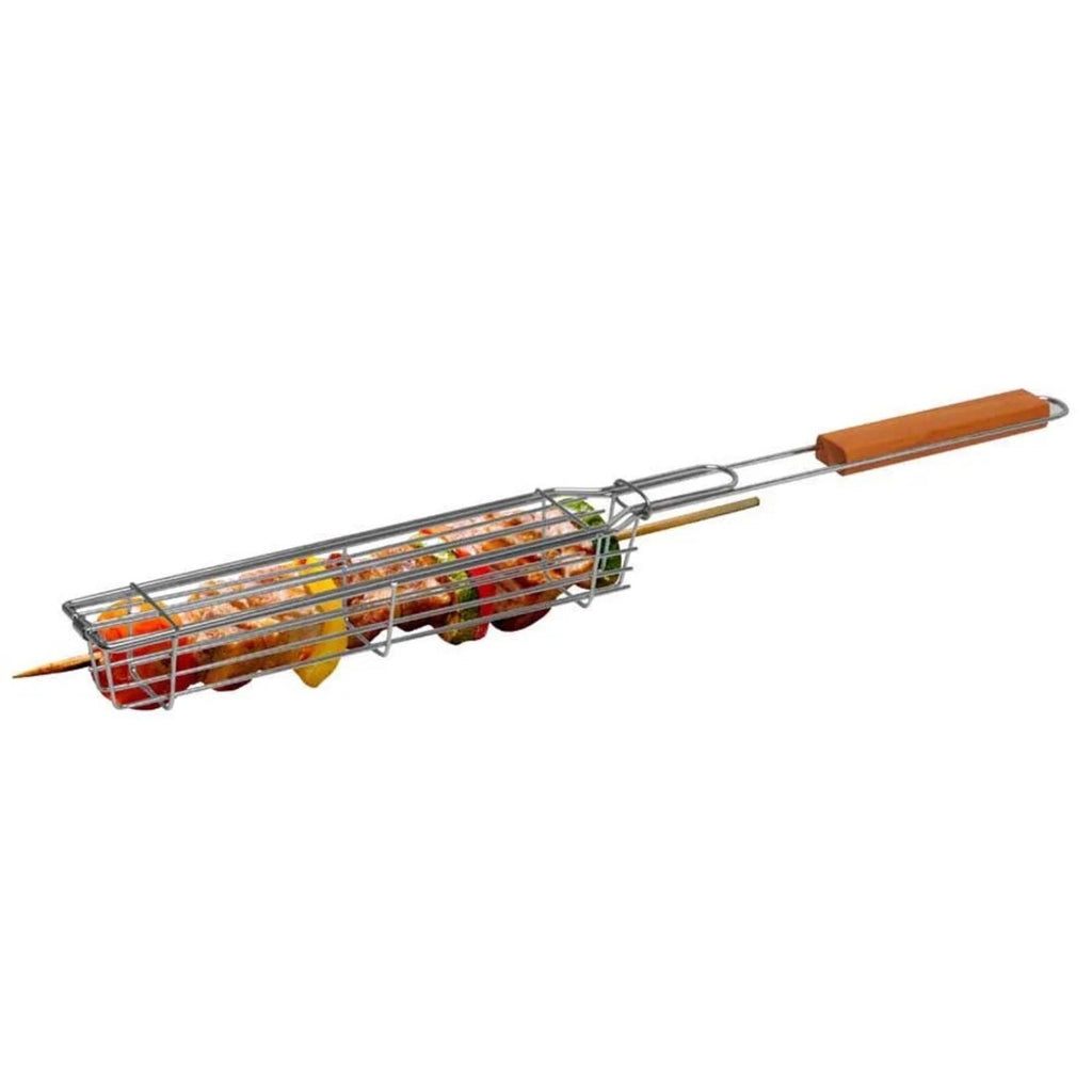 Hammer+Axe 4-Piece Kebab Basket, Non-Stick For Outdoor Grilling NWT