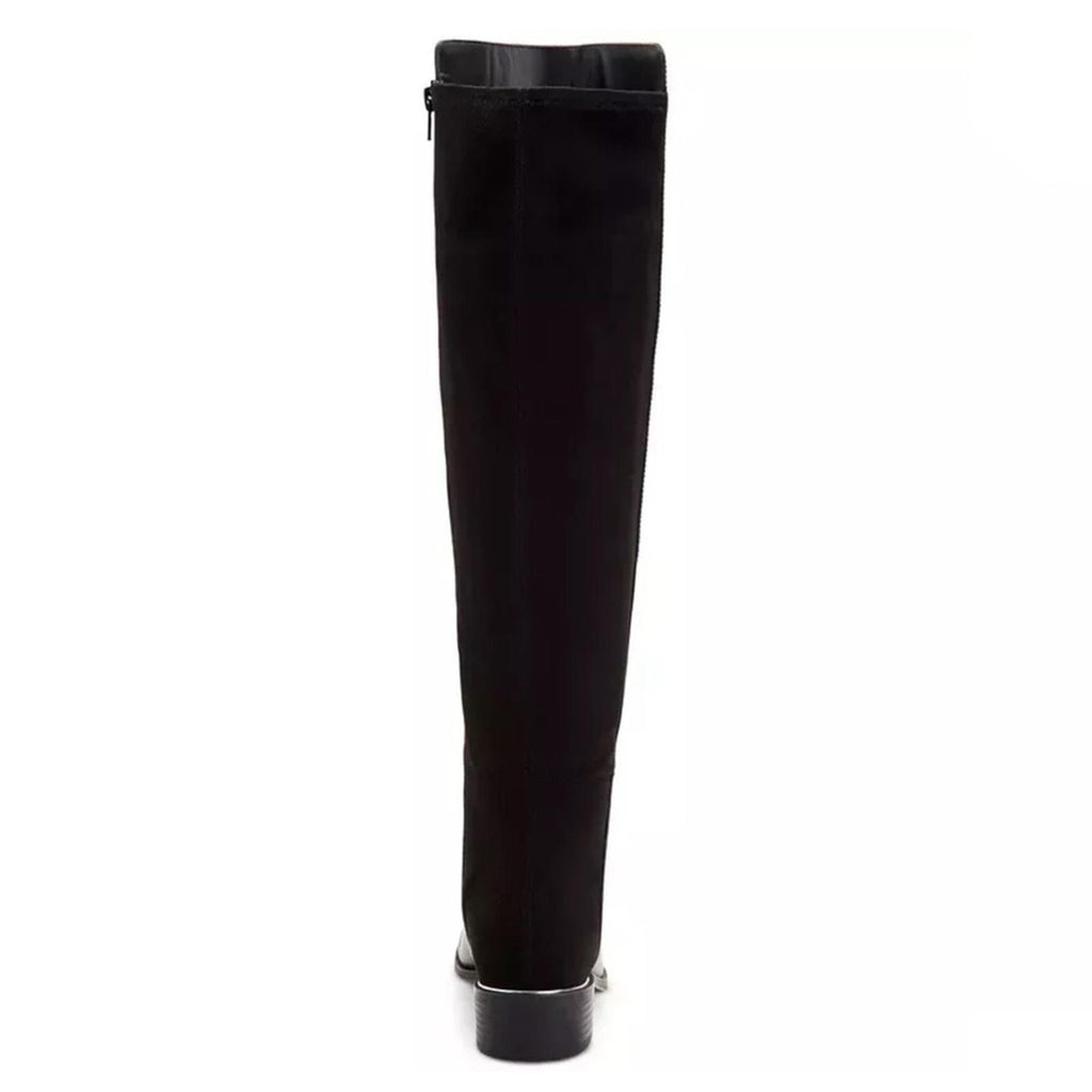 Alfani Ludlowe Black Leather Over-The-Knee Boots, Size 5.5 New in Box $169.50