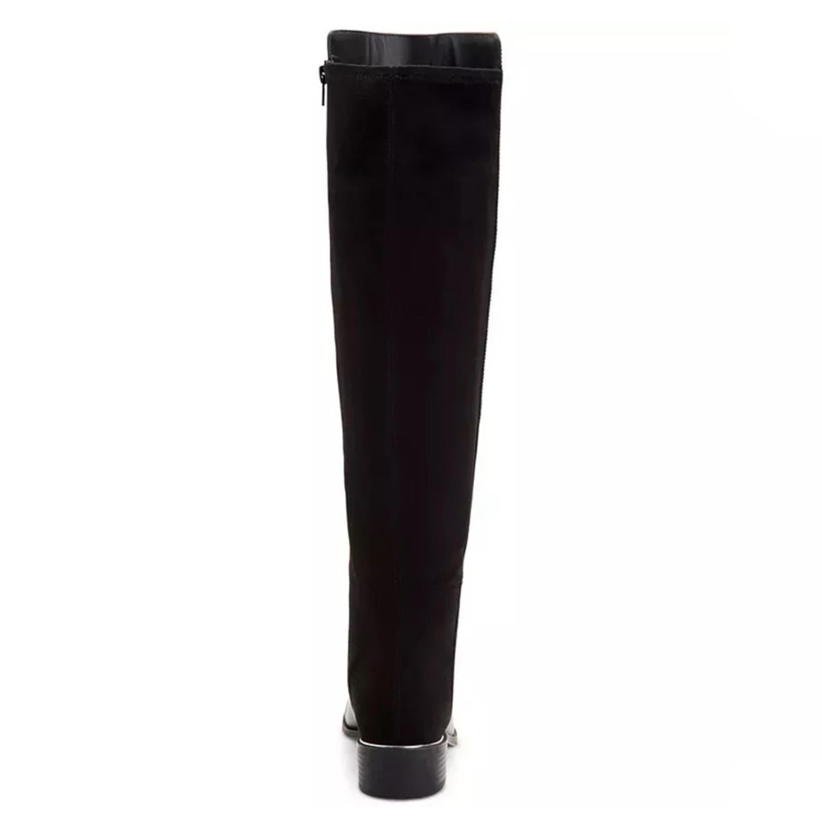 Alfani Ludlowe Black Leather Over-The-Knee Boots, Size 5.5 New in Box $169.50