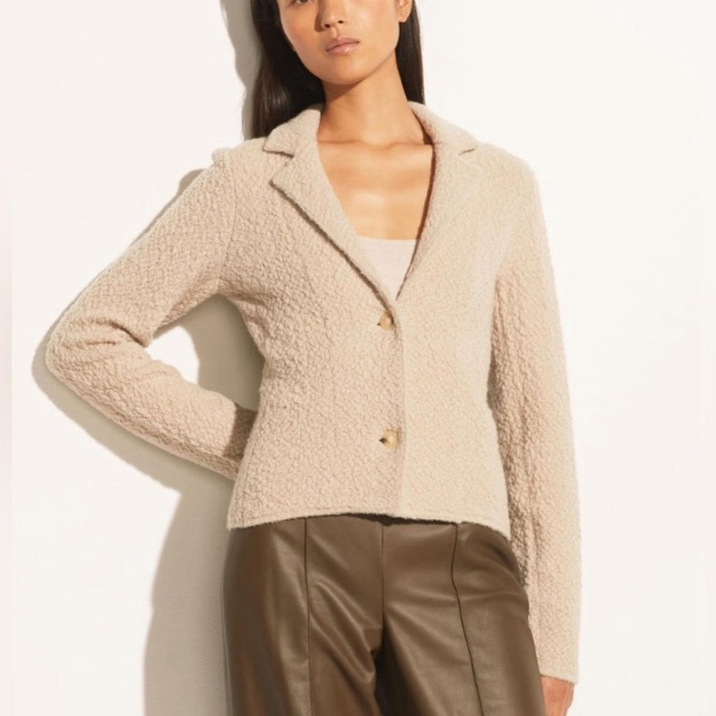 NWT Vince Bouclé Sweater Blazer, Jacket Size L New w/Tag