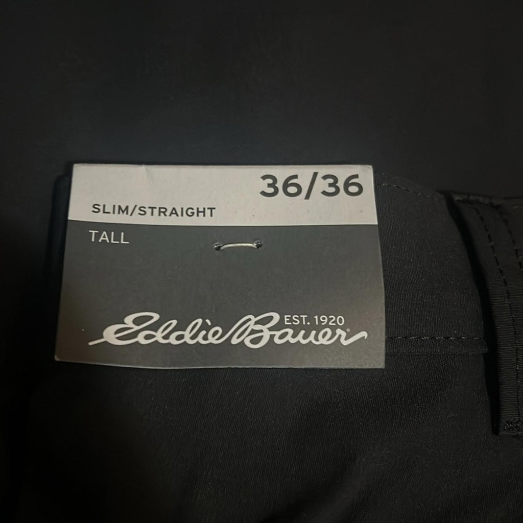 Eddie Bauer Horizon Guide Chino Pants Slim/Straight Tall, NWT, Size W36 X L36
