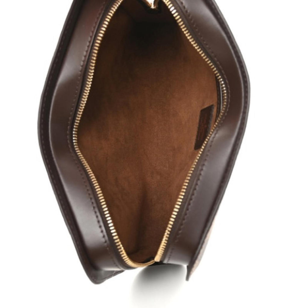 Louis Vuitton Damier Ebene Saint Louis Wallet, Brown, Unisex