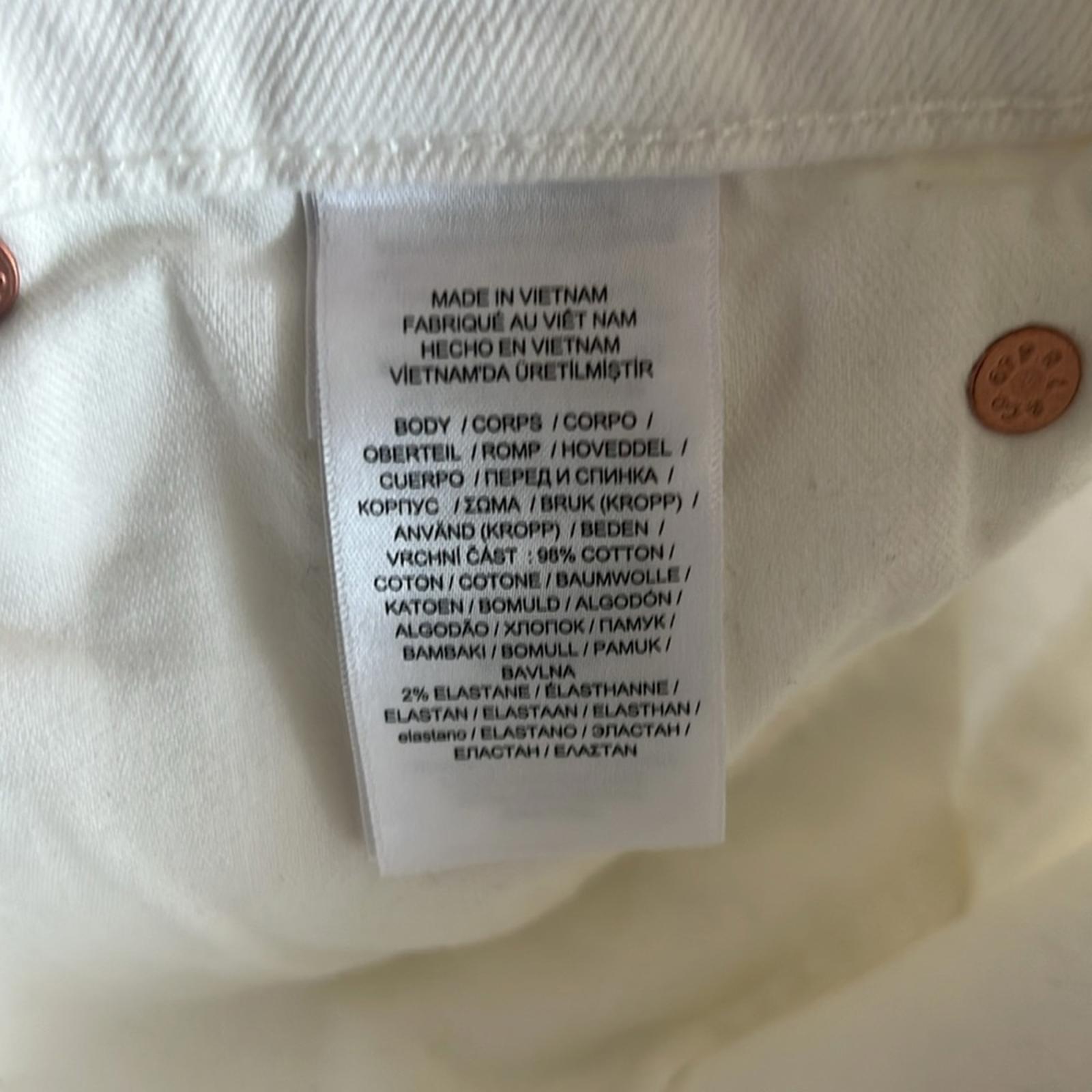 Polo Ralph Lauren Curved Tapered Jeans in Crocus Was/White Size 28 NEW w/Tag