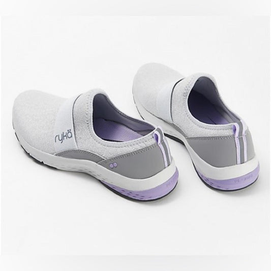 Ryka Easy Going Women's Slip-On Sneakers, Valor Grey Size 9M New in Box