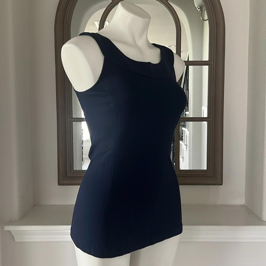 NEW Ralph Lauren (Black Label) Halter Top, Navy Size 6 New w/o Tag
