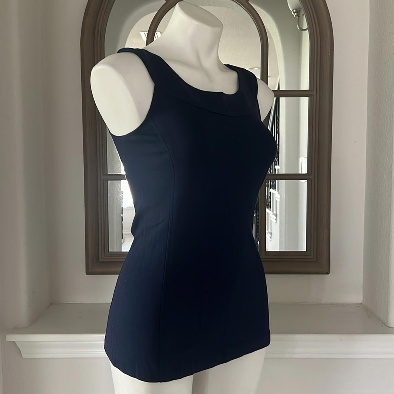 NEW Ralph Lauren (Black Label) Halter Top, Navy Size 6 New w/o Tag