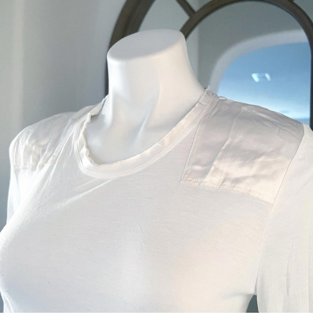 Rag & Bone White Tunic, Long Sleeve Top Size S