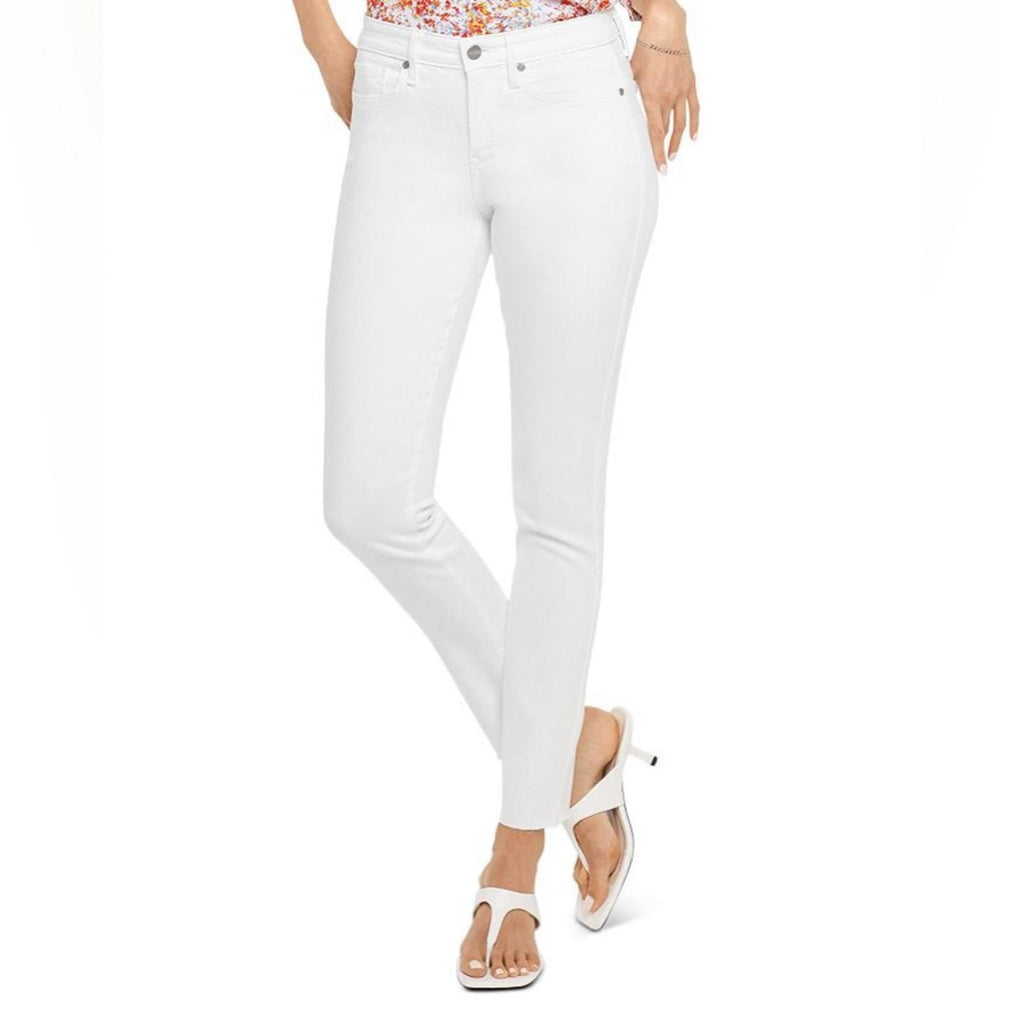 NYDJ Alina Ankle Denim Leggings in Optic White, Size 16 New w/Tag
