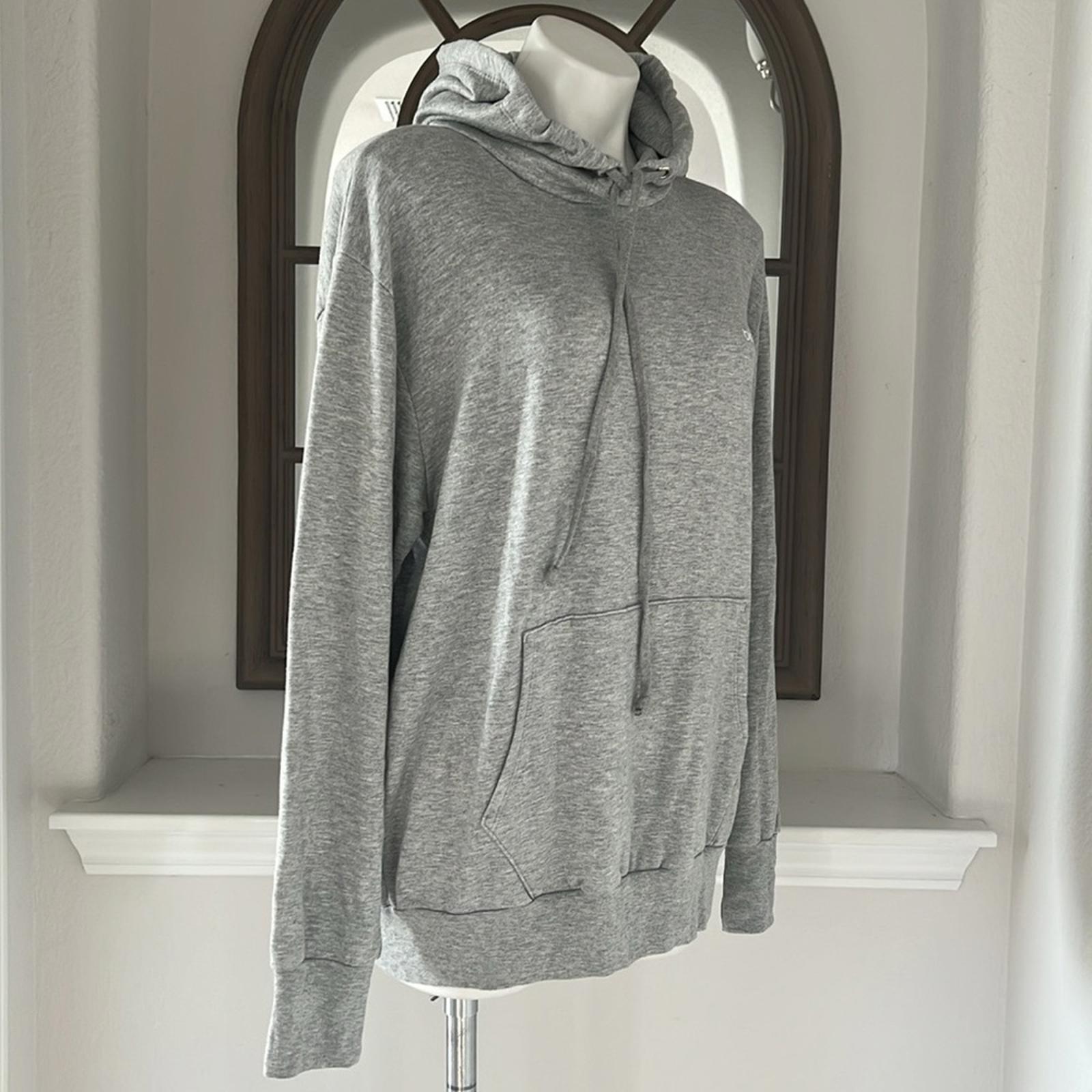 Bloomie's Unisex Rainbow Logo Hoodie in Heather Grey, Size M New w/Tag