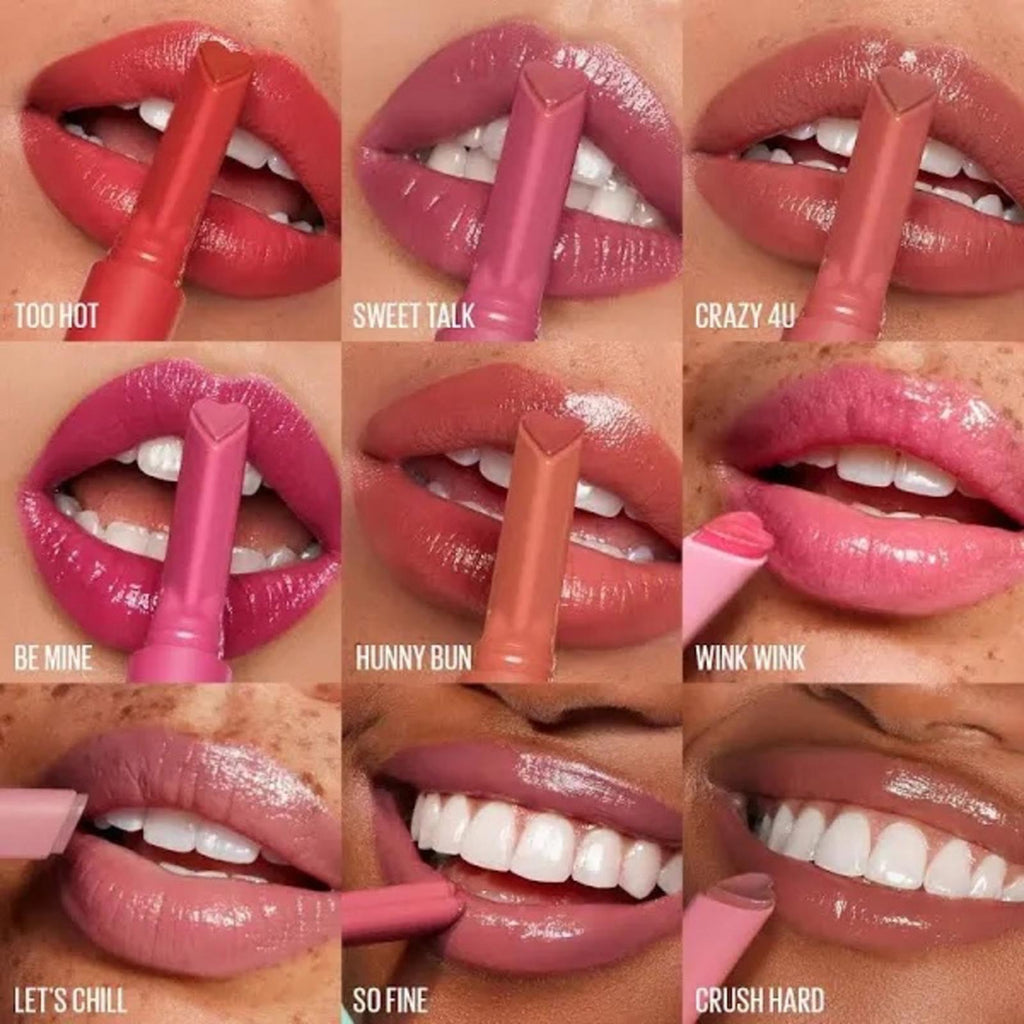 Kaja Heart Melter Lip Gloss Stick, Hunny Bun NEW