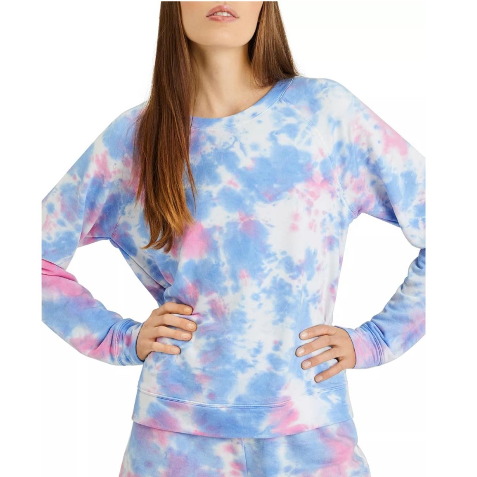 Sanctuary Happy Days Ombre Raglan Comfy Crewneck Sweatshirt, Size XS New w/Tag