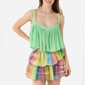 KOCH Women's Eliza Top in Sea Glass Green, Size S New w/Tag Retail $320