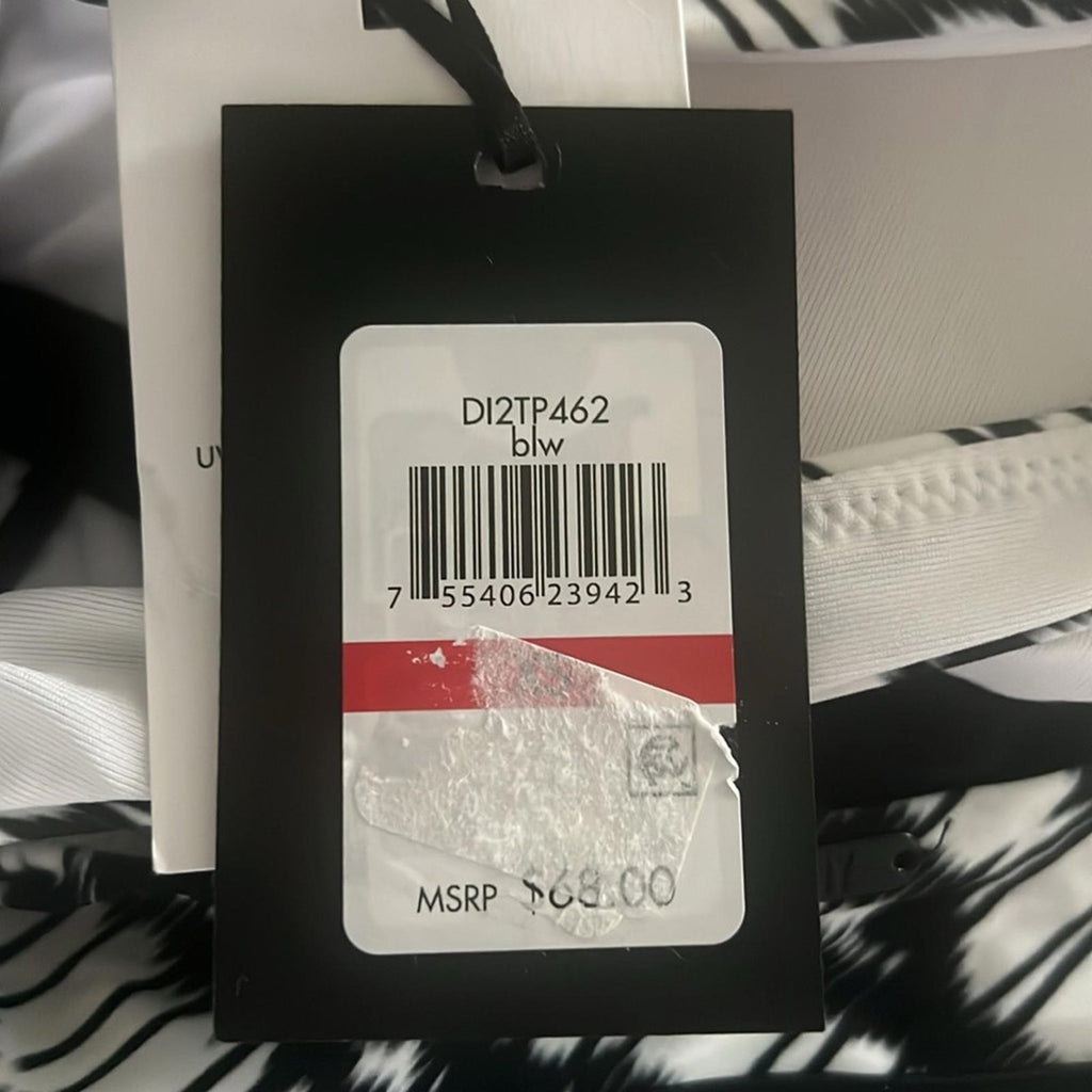 DKNY Bikini Set, Square-Neck Top $68 High-Waist Bottom $58 Size XS New w/Tag