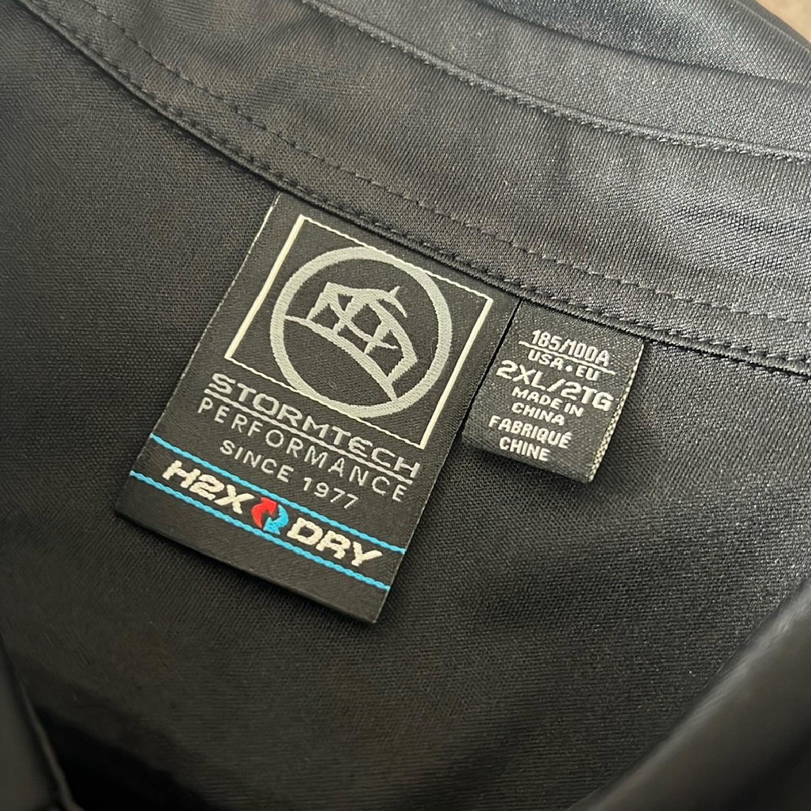 Stormtech Black/Graphite Matrix Polo Size 2XL New w/Tag in Original Packaging