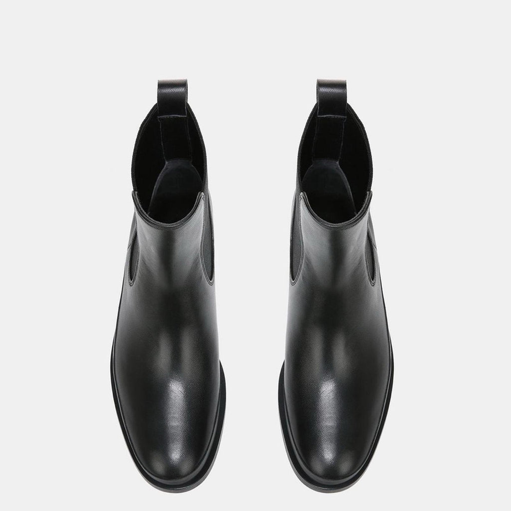 NEW Vince Cecyl Chelsea Leather Ankle Boots in Black, Size 7.5, New without Box