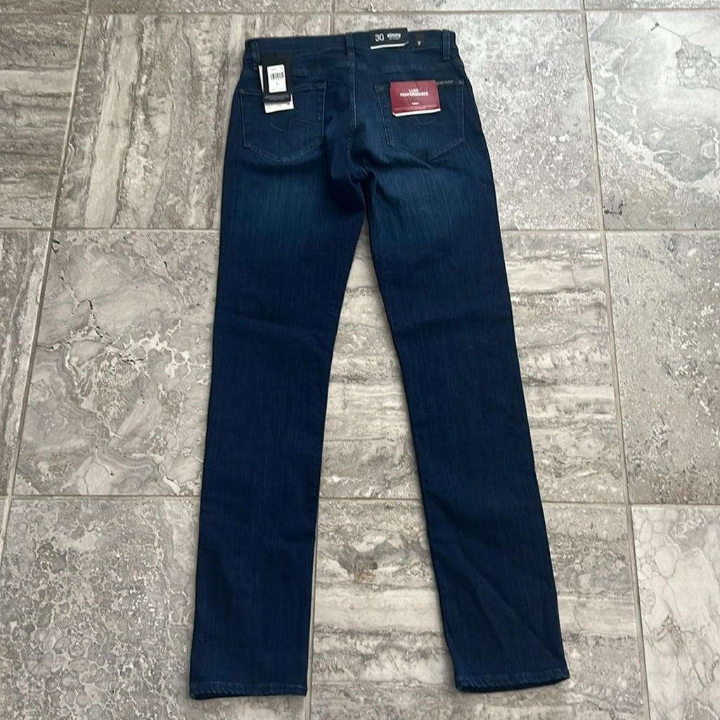 7 For All Mankind Luxe Performance Plus Slimmy Slim Fit Jeans Blue, Size 30 NWT