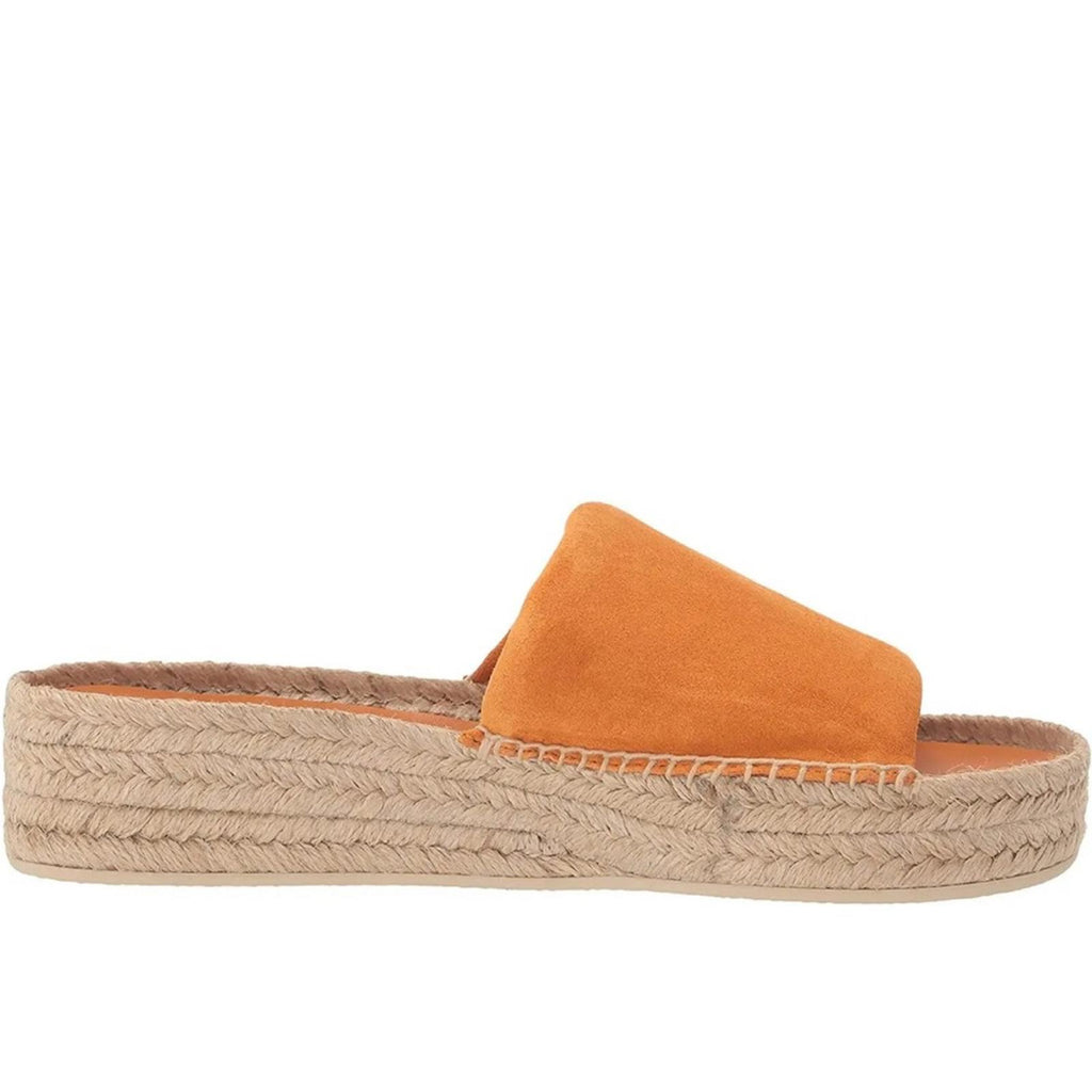Vince Jesse Leather Espadrille in Burnt Orange, Size 11 New in Box Made in Spain