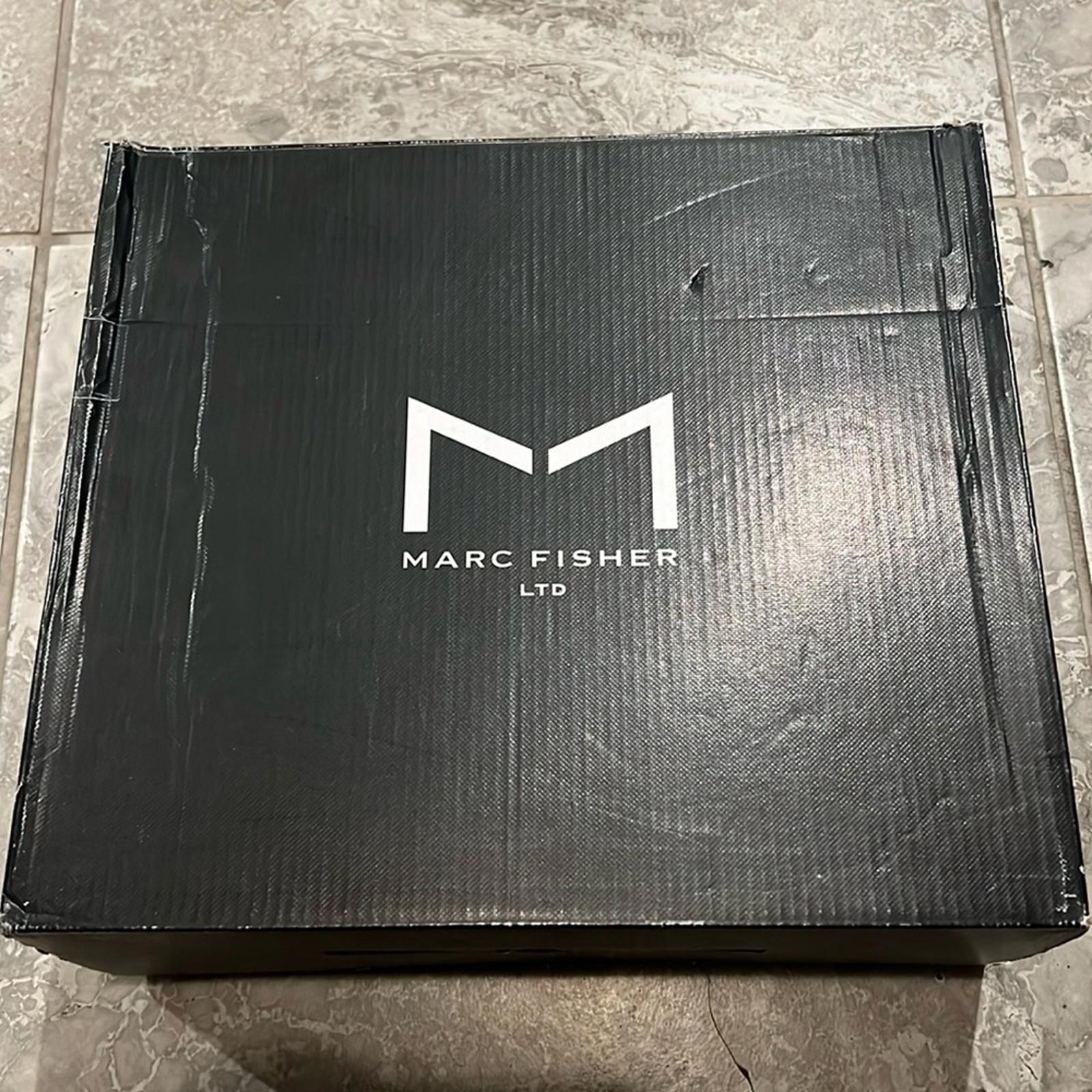 Marc Fisher LTD. BLACK Fredy Mid Calf Booties, Size 5 New in Box $249