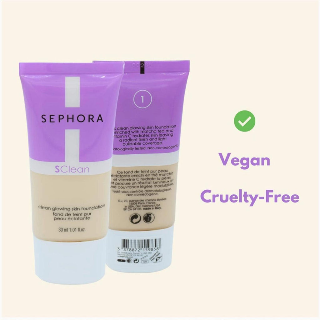 Sephora Collection Clean Glowing Skin Foundation, Shade 39 NEW | Sealed