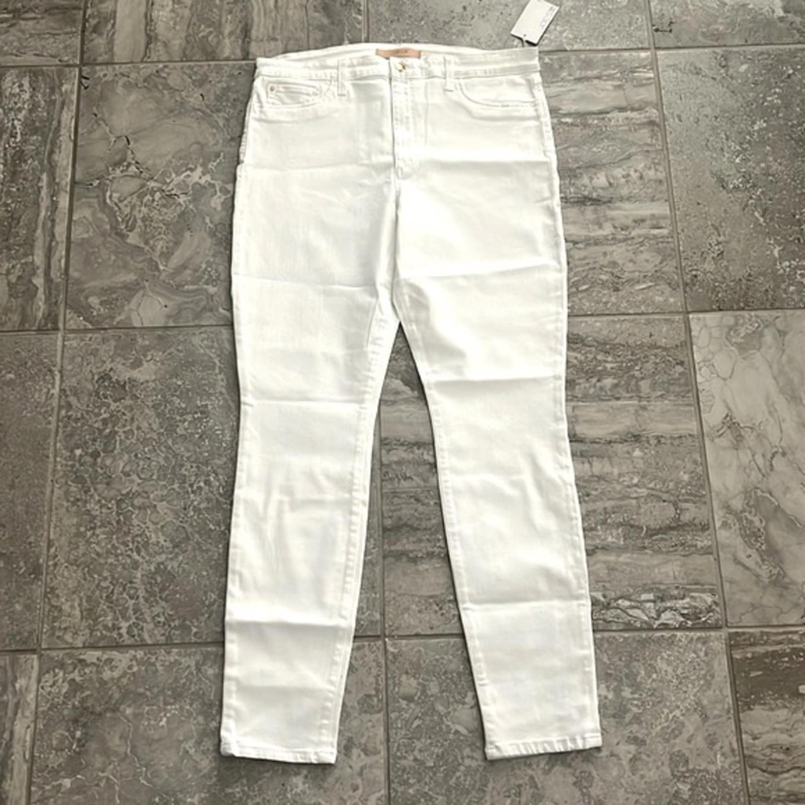 JOE’S The Charlie High Rise Skinny Jeans, White, Size 34 New w/Tag