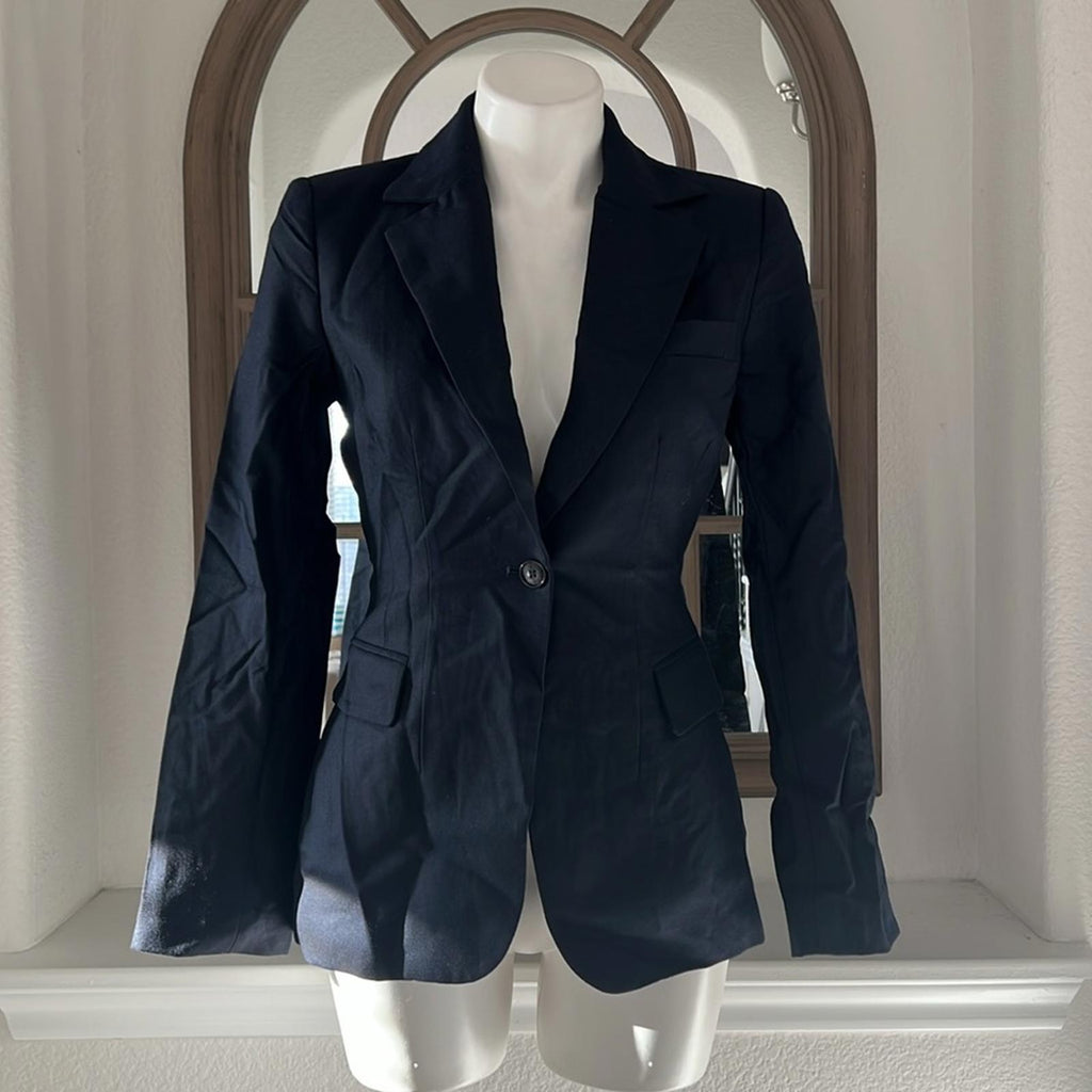 Billie the Label Jamie Blazer in Midnight, Size XS NEW w/Tag