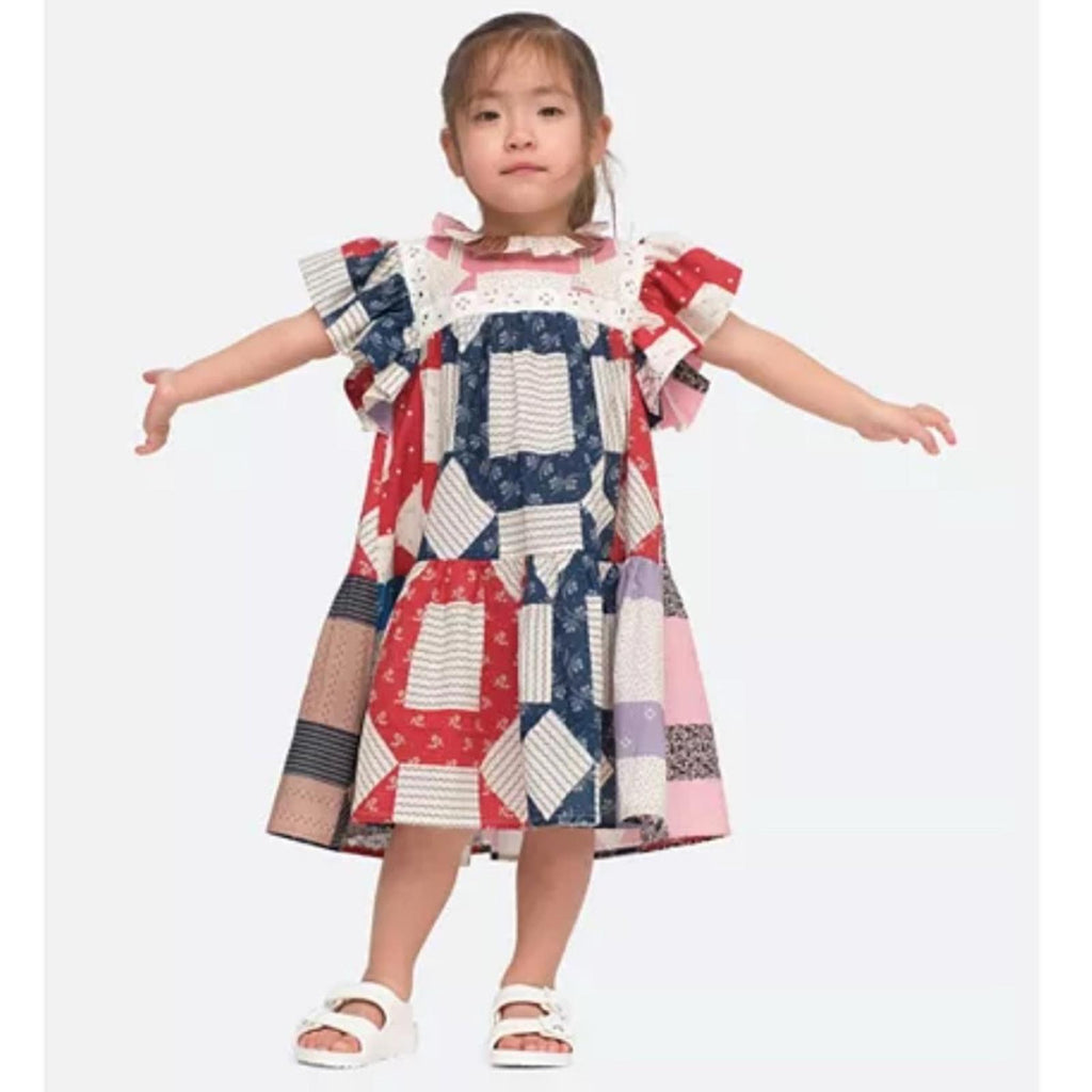 Sea New York Girls' Nohr Patch Flutter Dress, NWT, Size 10Y