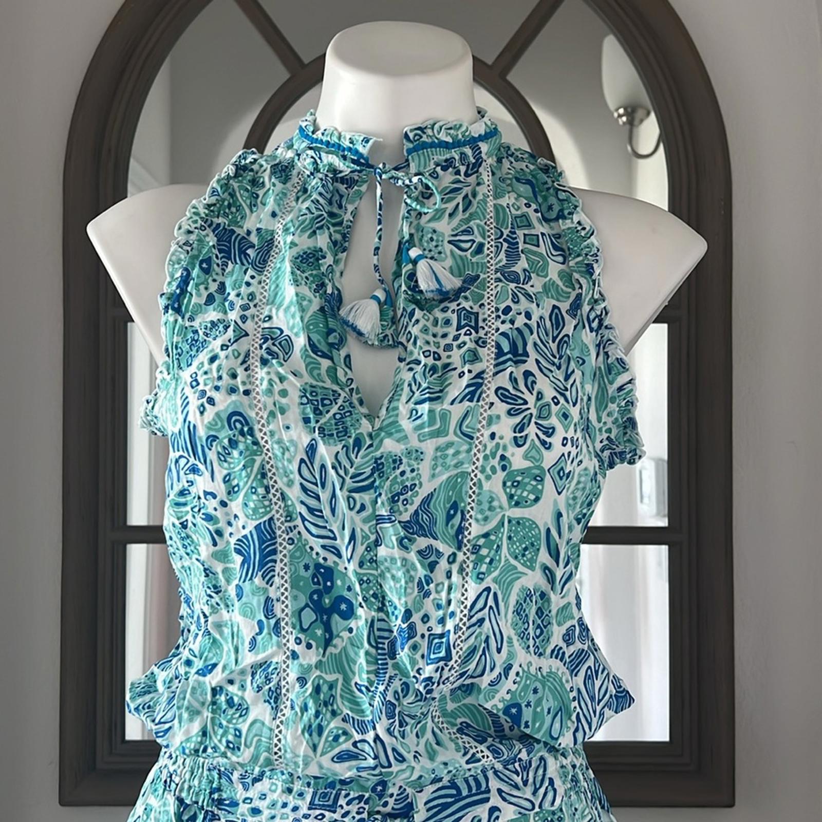 Poupette St. Barth Clara Sleeveless Mini Dress, Revolve* Size M New w/Tag