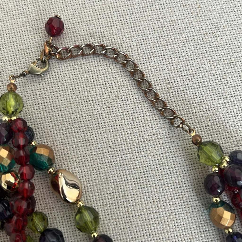 Beaded Necklace, Multicolor
