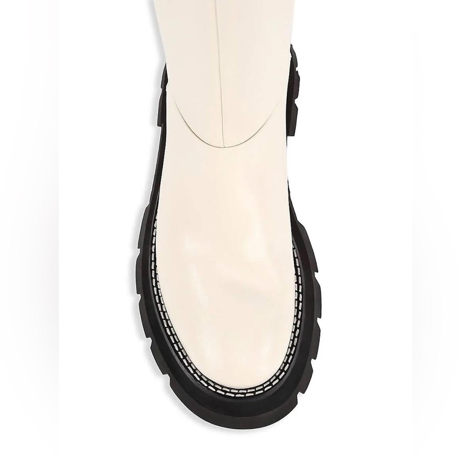 3.1 Phillip Lim Kate Tall Boots in White, Size 38.5 New in Box + Dust Bag $650