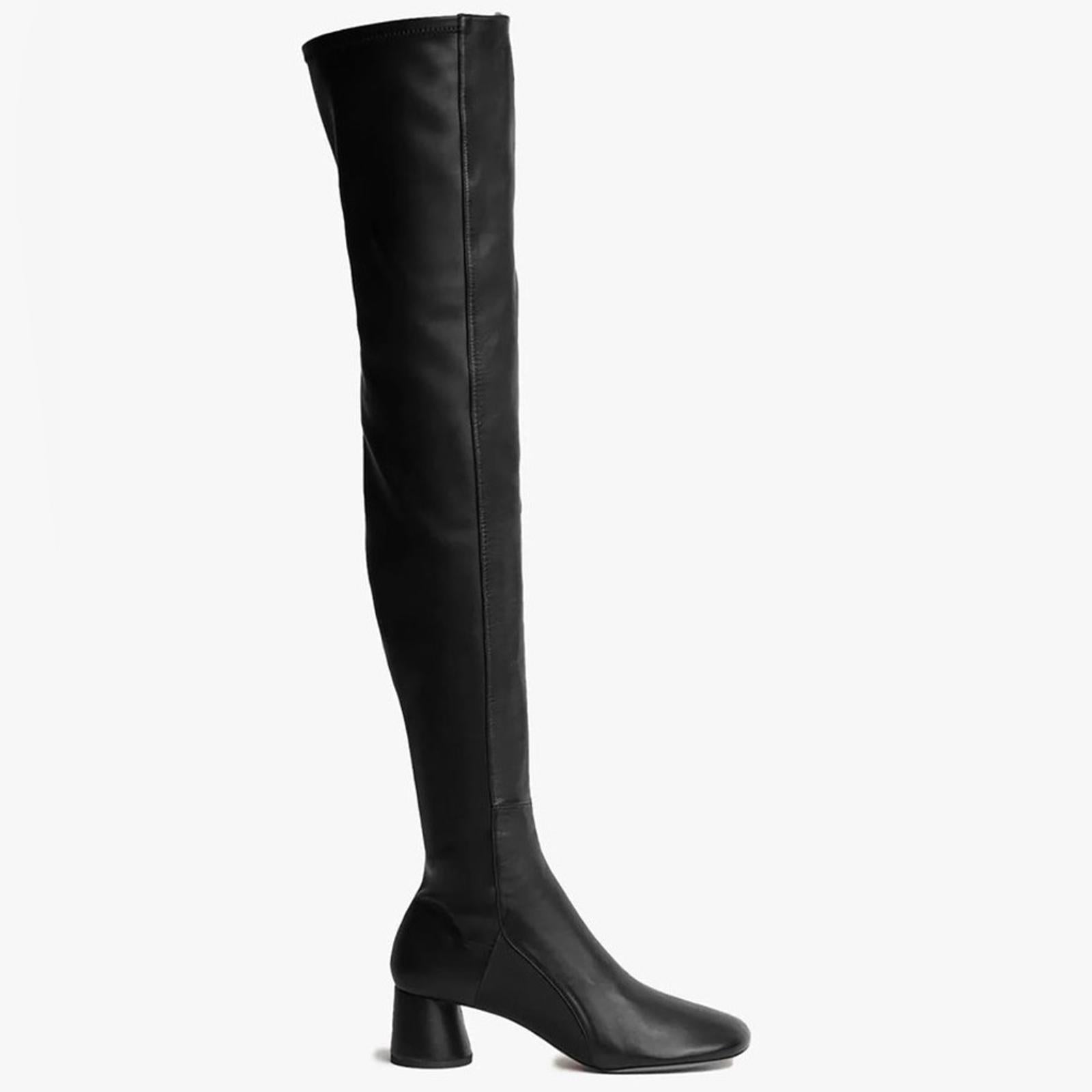 Proenza Schouler The Glove Over The Knee Boots in Black, Size 38 New + Dust Bag