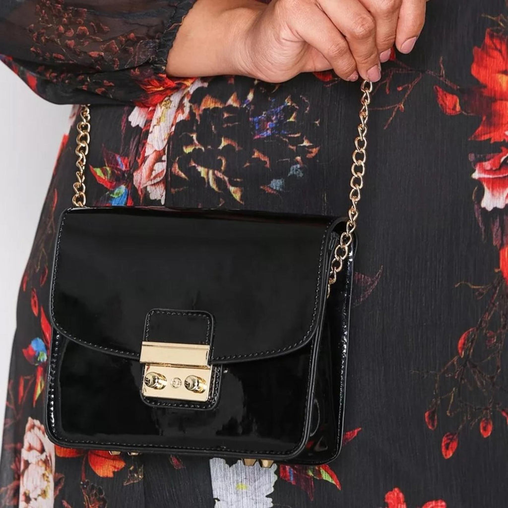 BCBG Milly Crossbody Bag in Black, NEW