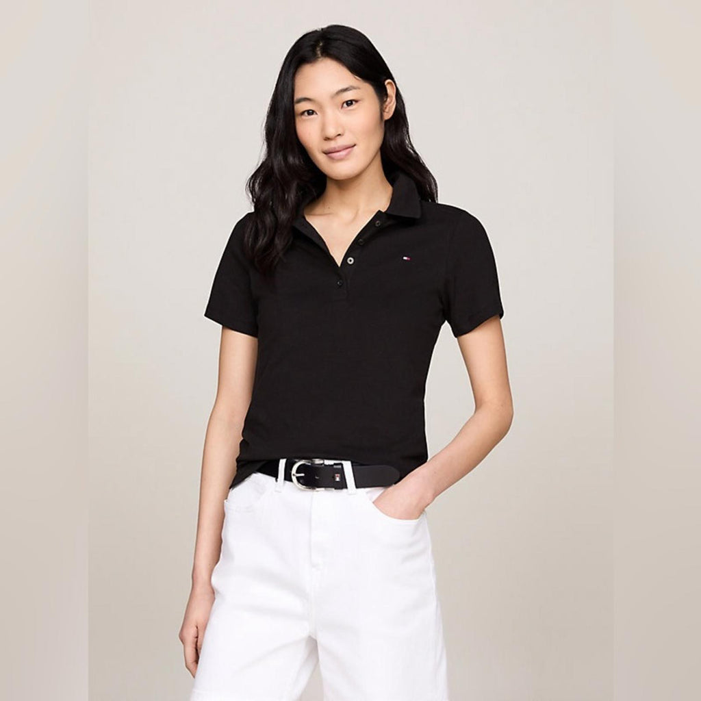 Tommy Hilfiger Heritage Polo Shirt in Black, Size M New w/Tag
