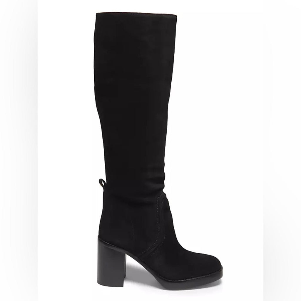 Michael Michael Kors Hayden Block-Heel Boots in Black, NWT, Size 11