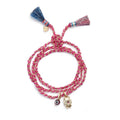 Kendra Scott Shiva Gold Wrap Bracelet, Mauve Abalone New w/Tag