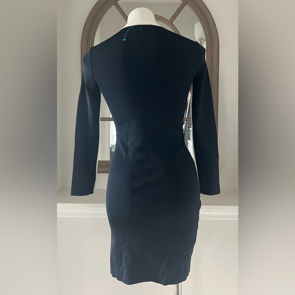 Rag & Bone Cecilee Long-Sleeve Colorblock Sheath Dress REVOLVE, Size XS NEW $395