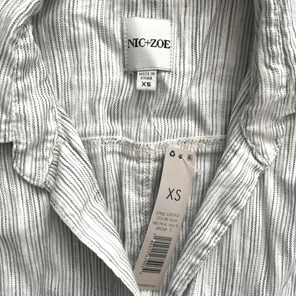 NIC+ZOE Rolling Dunes Shirt Dress, Size XS New w/Tag