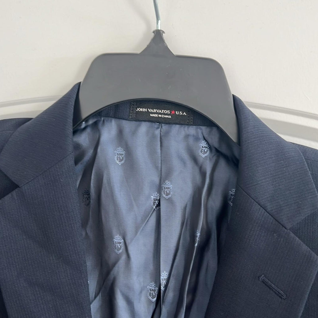 John Varvatos Star USA Slim Fit Suit Separates Navy Wool Size 40L New w/Tag $698