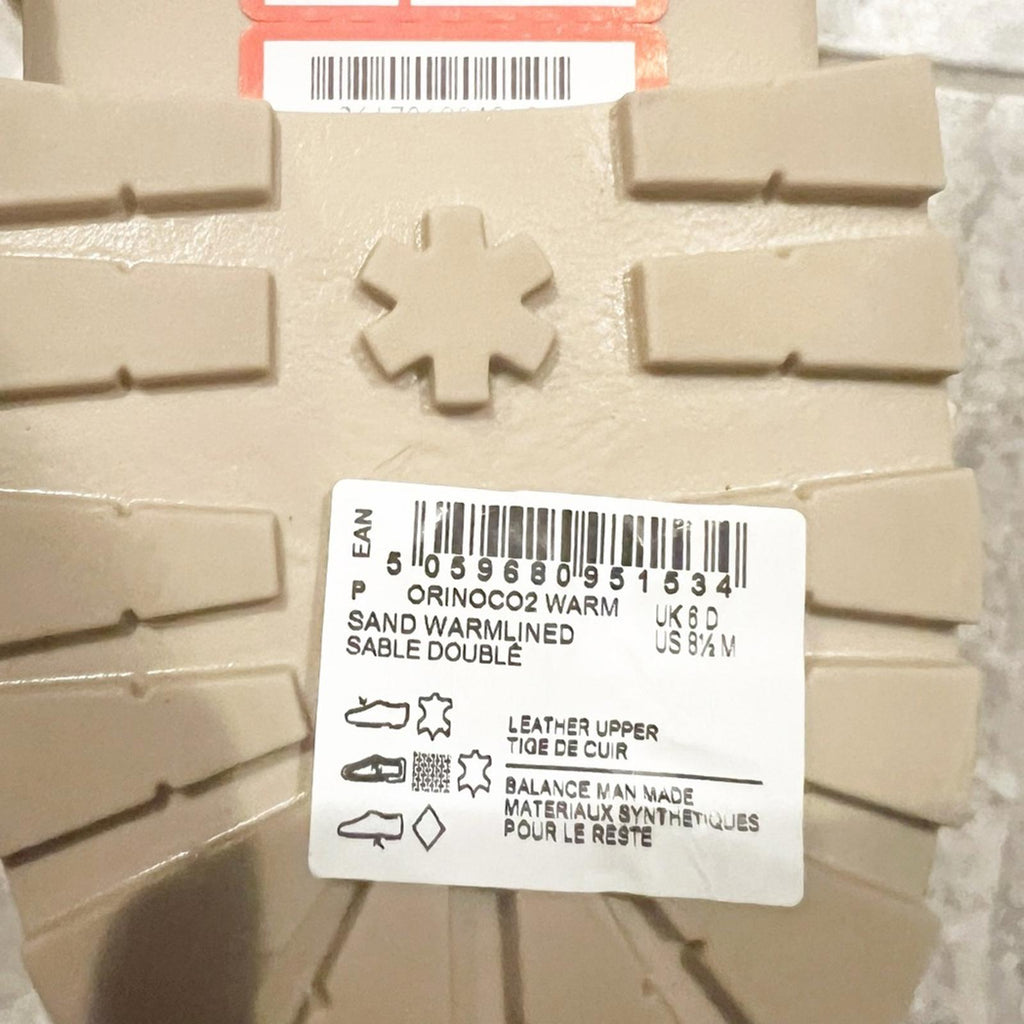 NEW Clarks Orinoco 2 Warm Lined Leather Boots, Size UK 6 US 8.5 New w/o Box