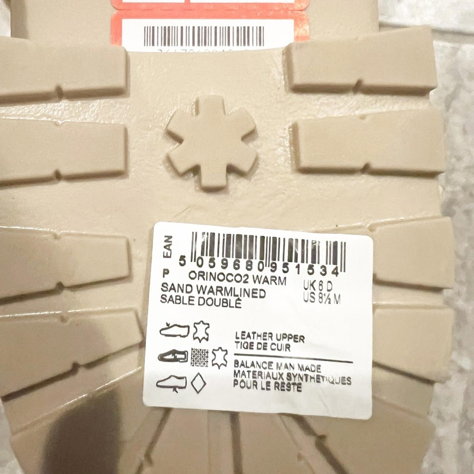 NEW Clarks Orinoco 2 Warm Lined Leather Boots, Size UK 6 US 8.5 New w/o Box